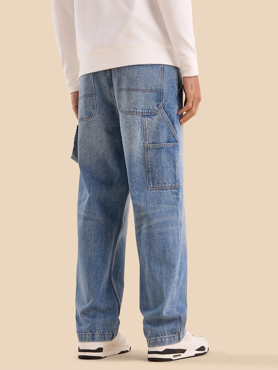 Plain Carpenter Fit Jeans