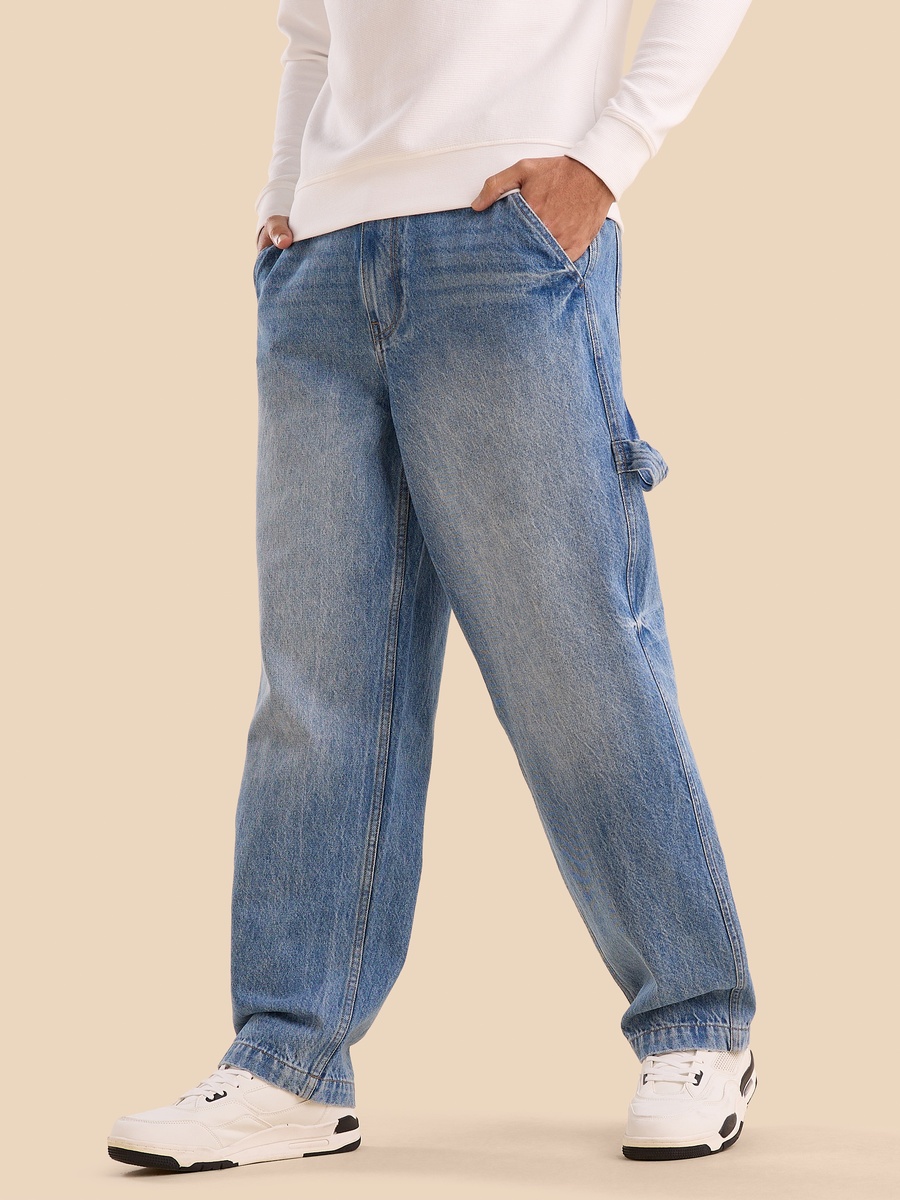 Plain Carpenter Fit Jeans