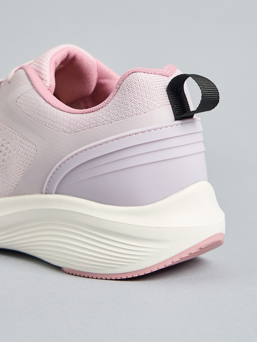 Textured Lace-Up Sports Shoes