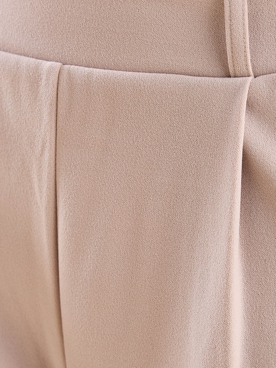 Plain Wide Leg Pants