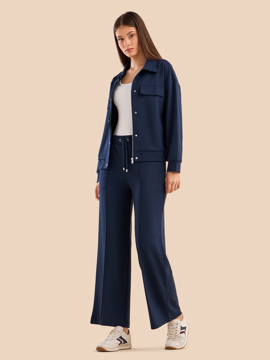 Centre Seam Wide Leg Pants