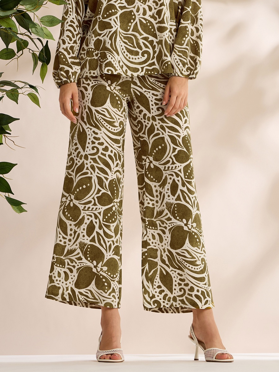 Floral Print Pants