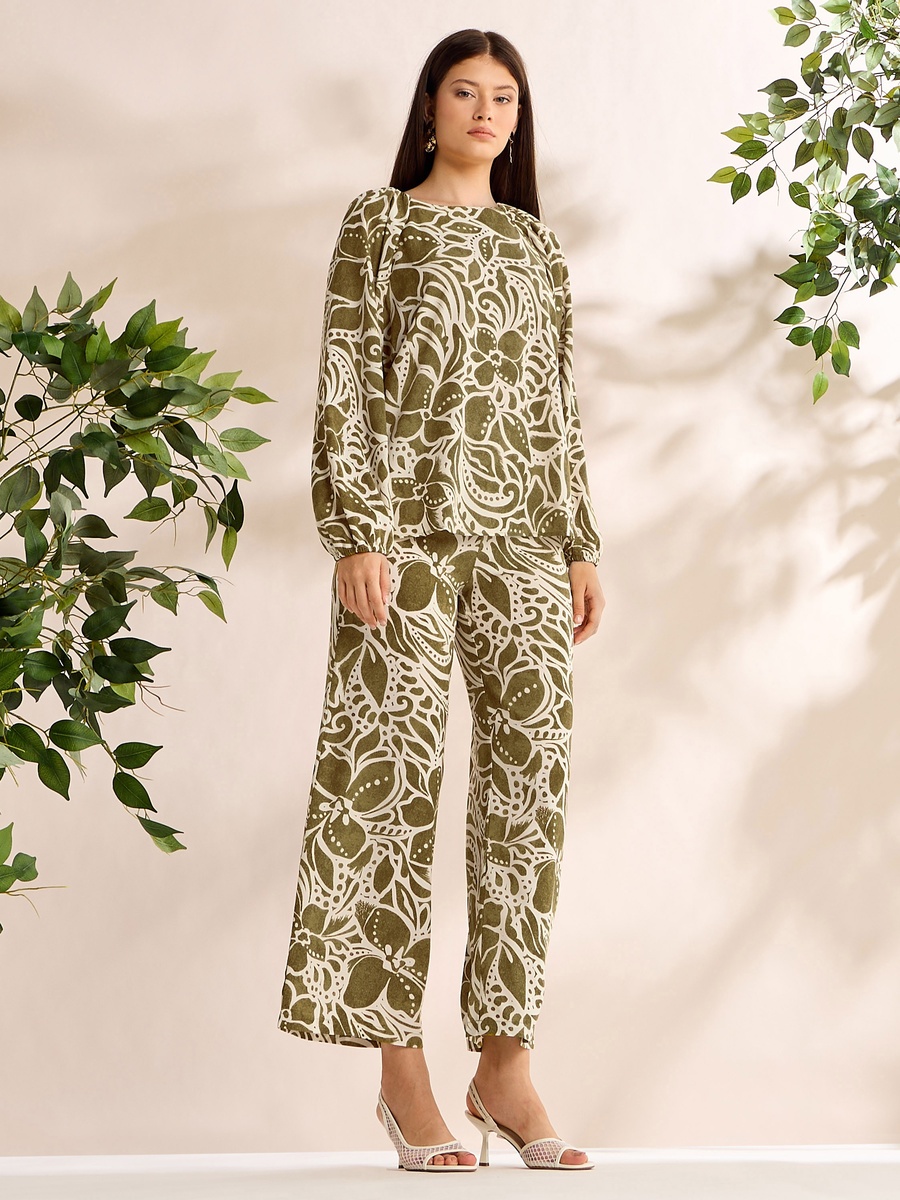 Floral Print Pants