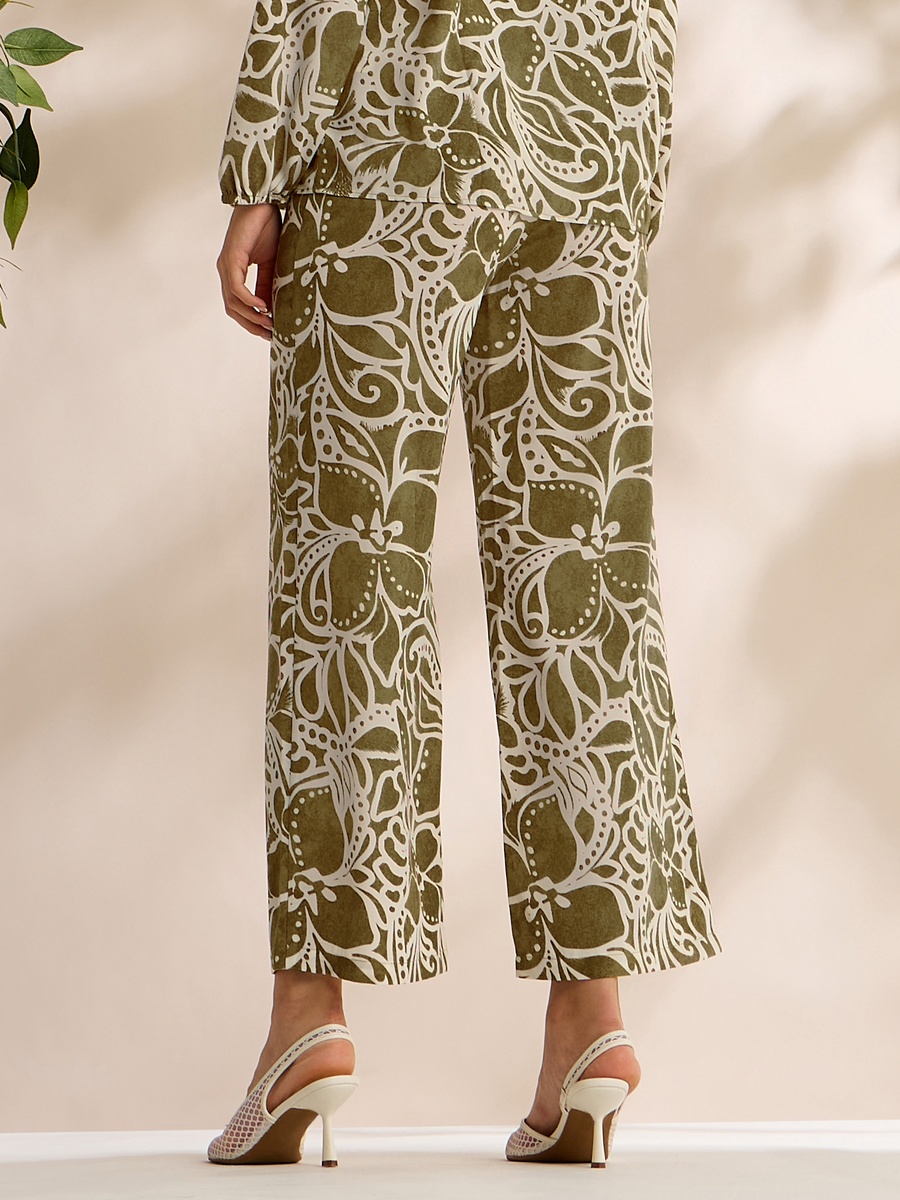 Floral Print Pants