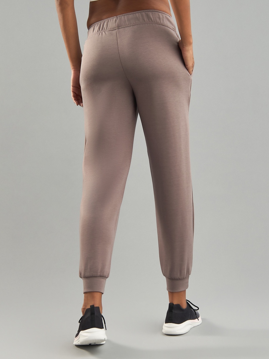Viscose Joggers with Zip Pockets