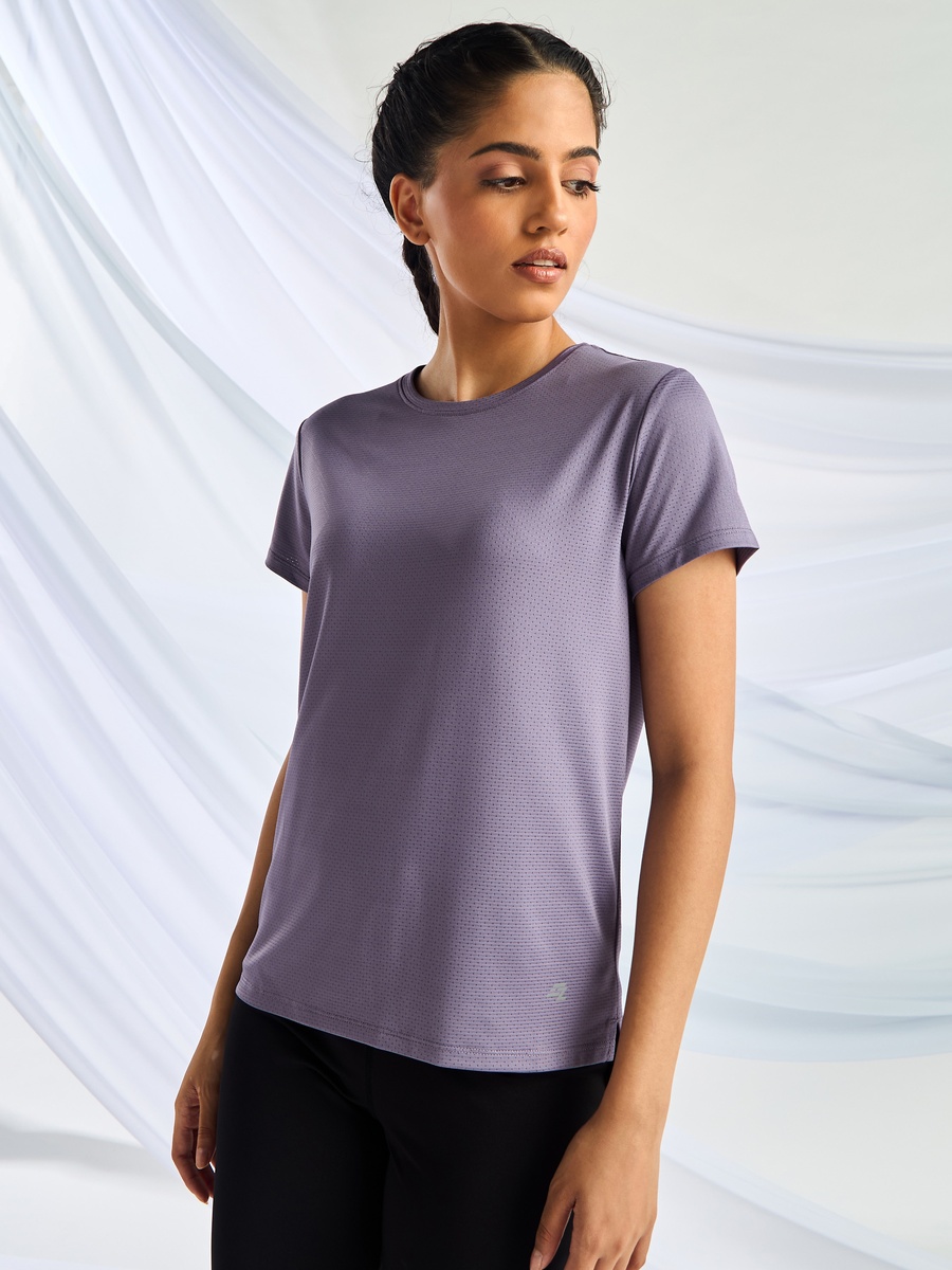 Jacquard Textured T-Shirt