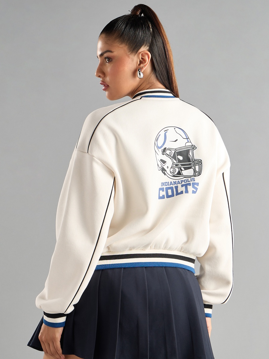 Indianapolis Colts Print Bomber Jacket