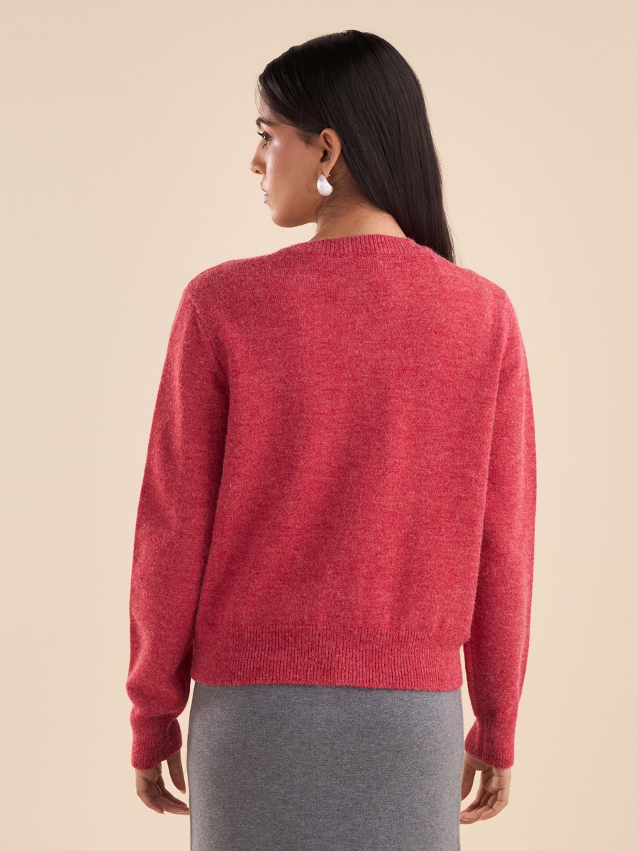 Embellished Cardigan with Pockets