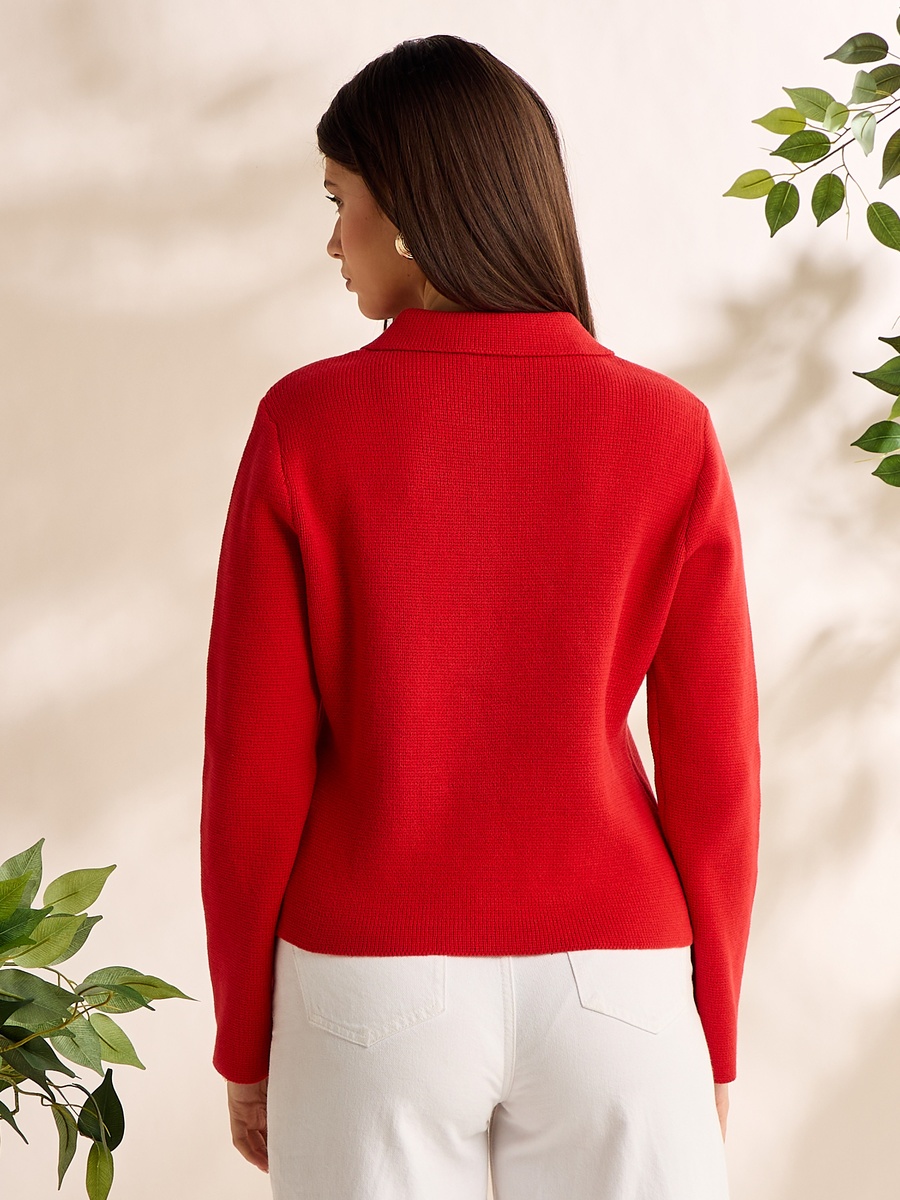 Waffle Textured Cardigan