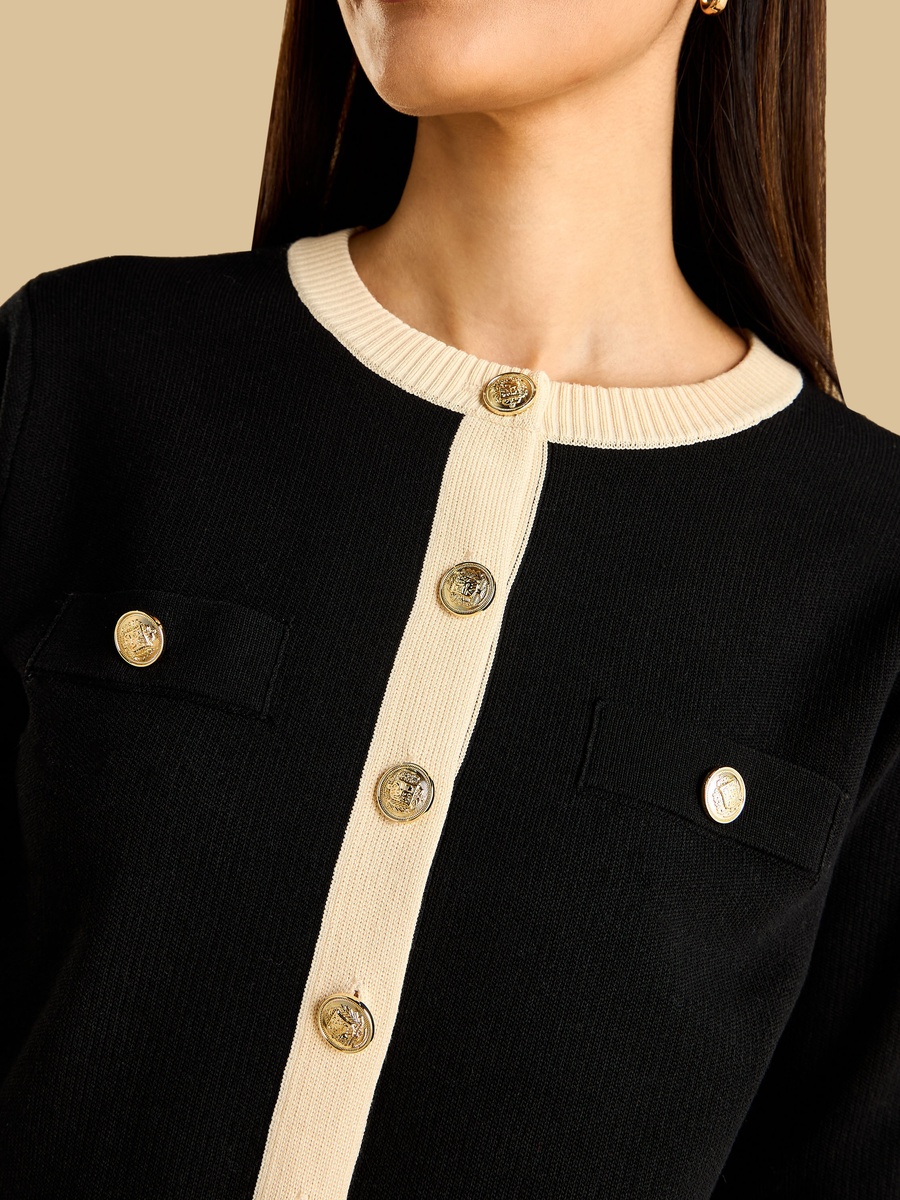 Button Accent Cardigan