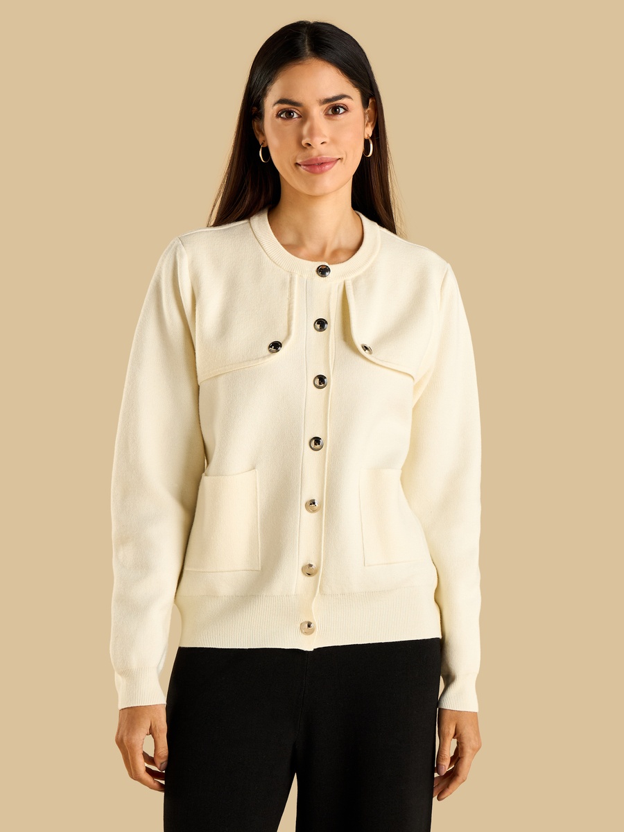 Textured Cardigan