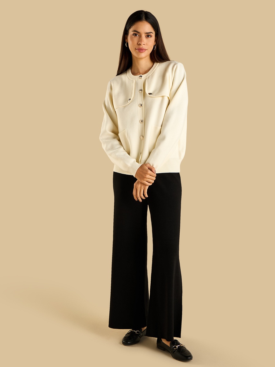 Textured Cardigan
