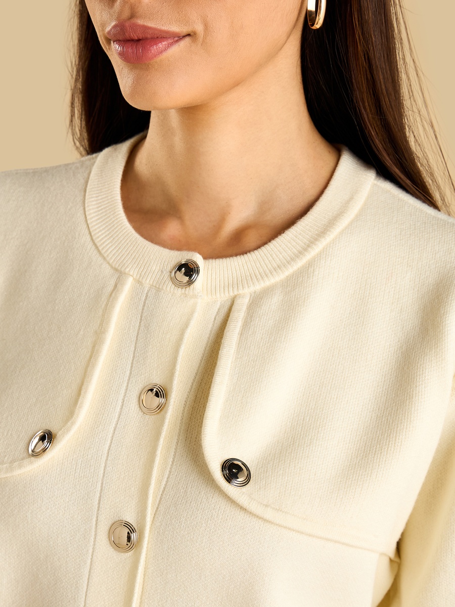 Textured Cardigan