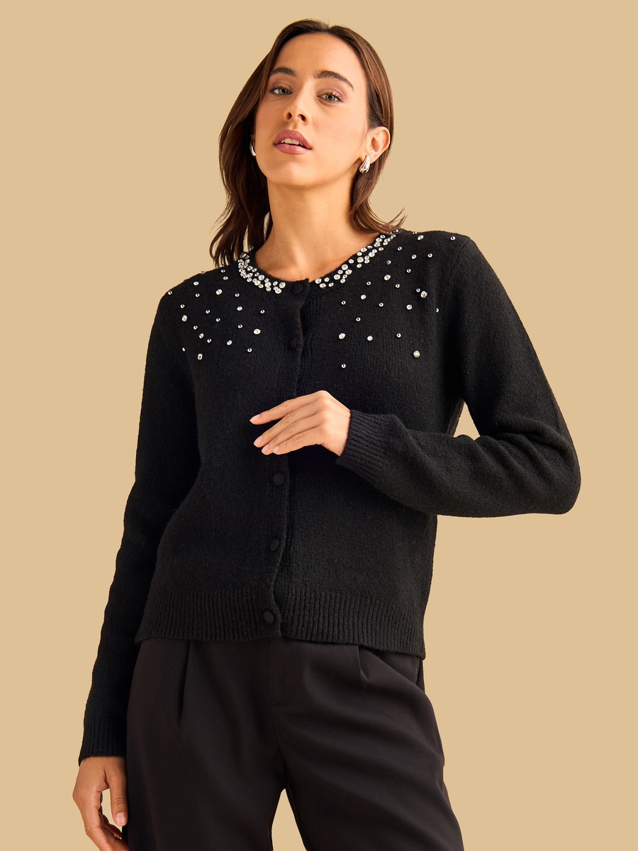 Embellished Cardigan