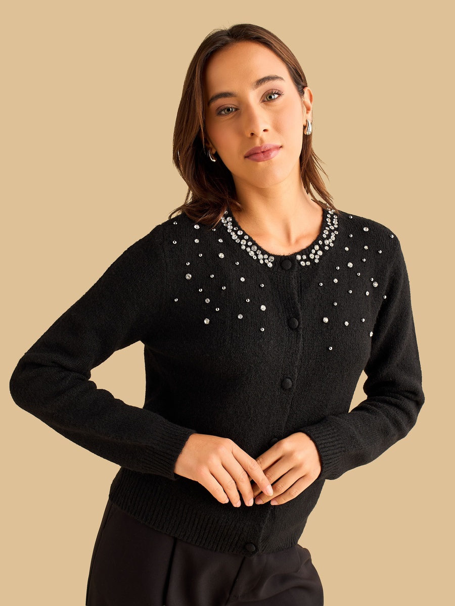 Embellished Cardigan