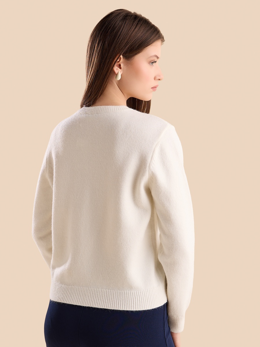 Embroidered Cardigan