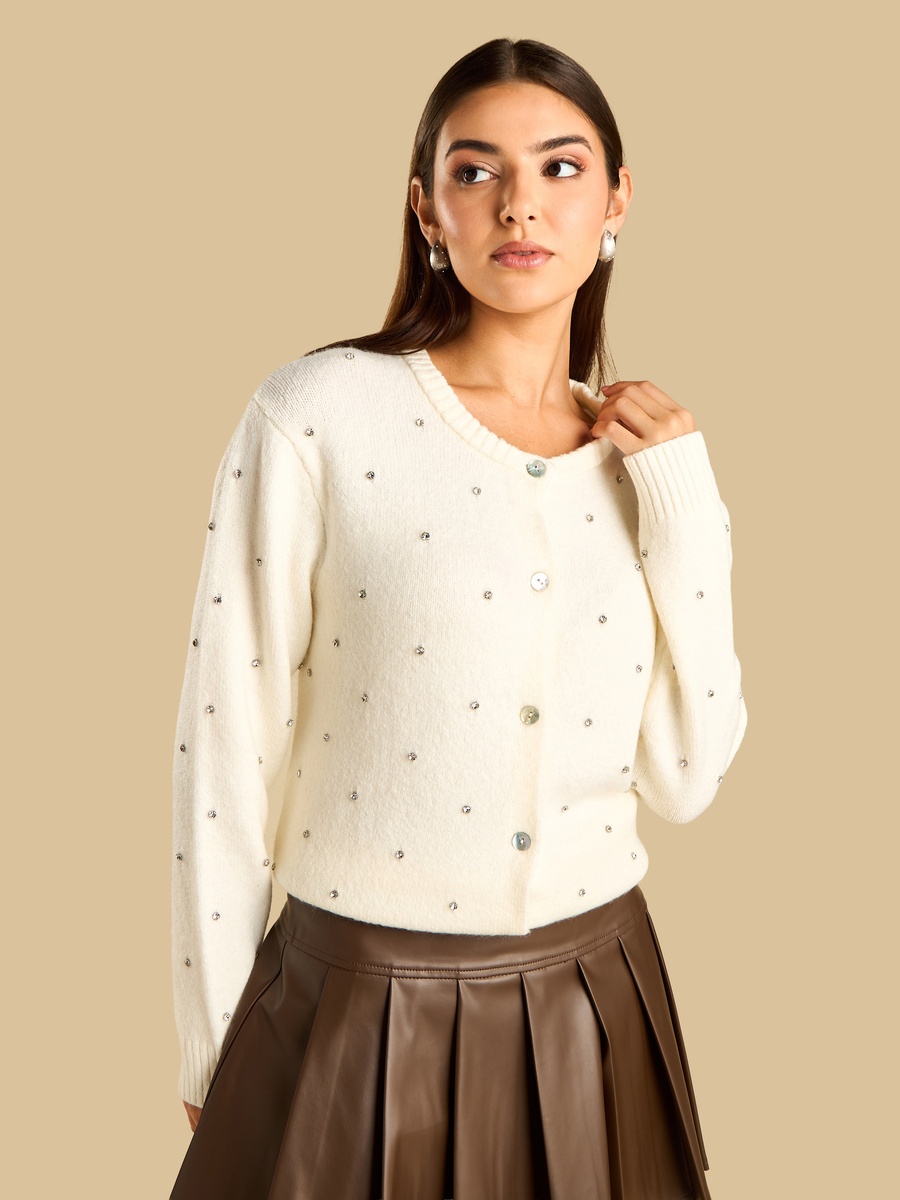 Embellished Cardigan