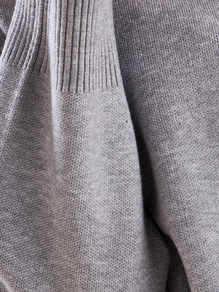 Plain Half Zip Jumper