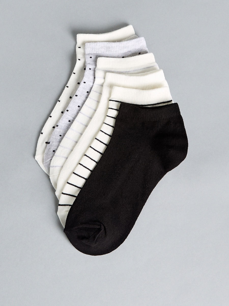 Pack of 6 - Assorted Ankle Length Socks