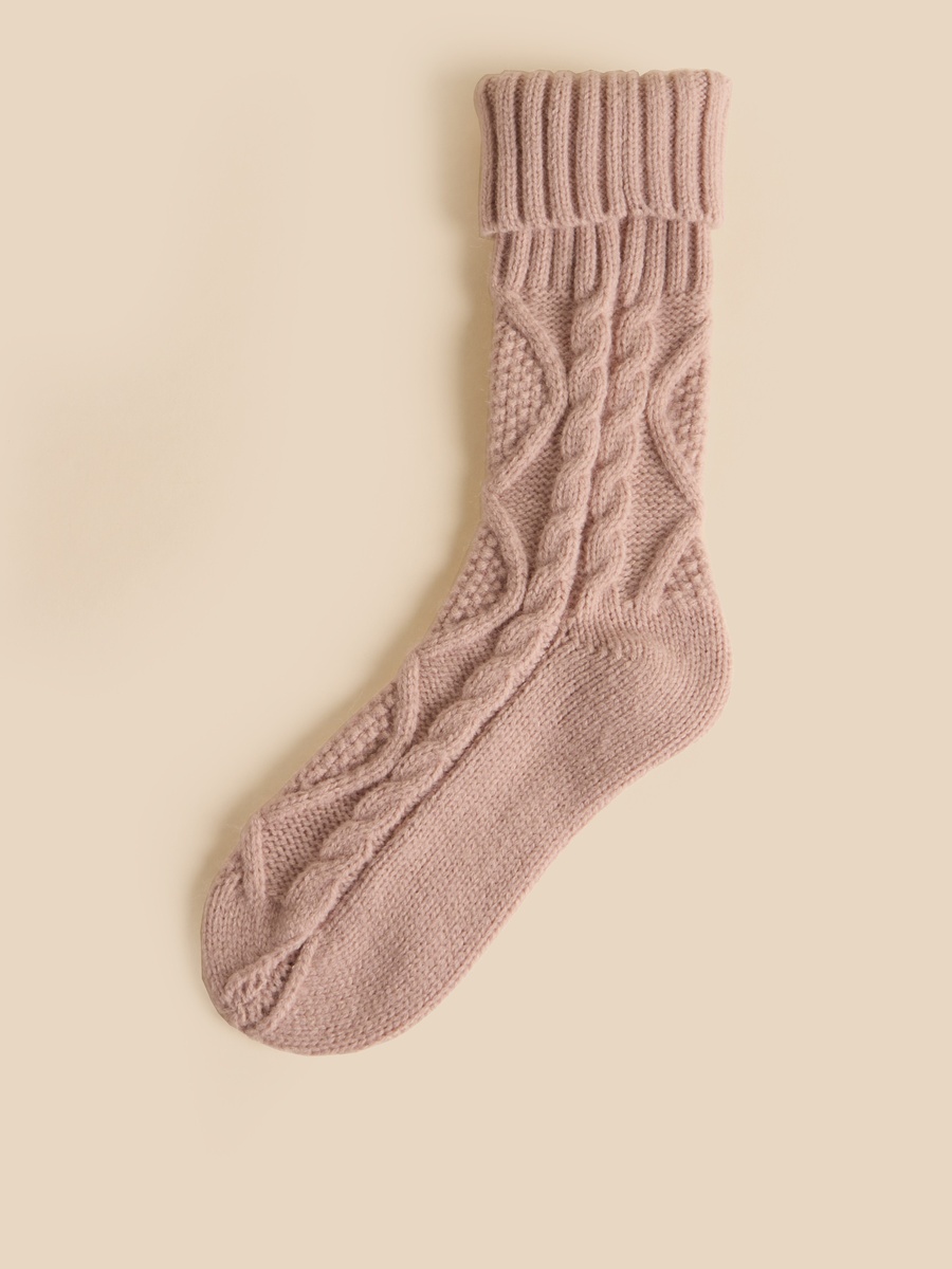 Textured Foot Warmer Socks