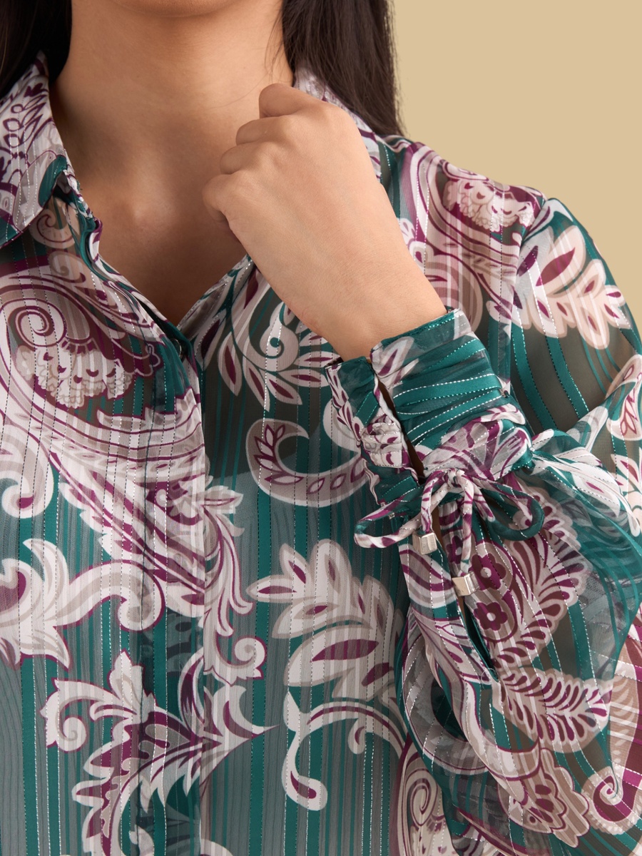 Paisley Print Shirt