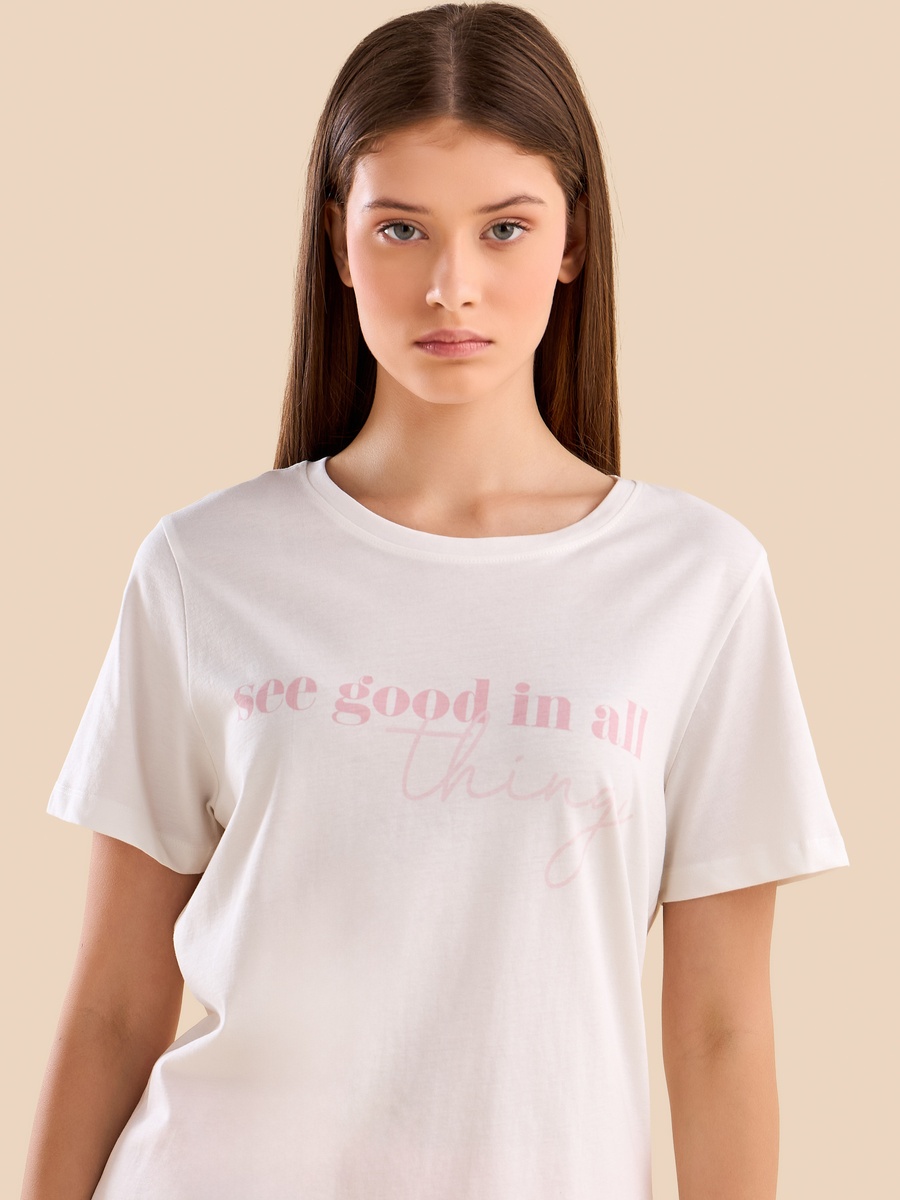 Polka Dot Print Cotton Pyjama Set