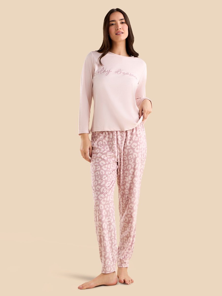 Animal Print Pyjama Set