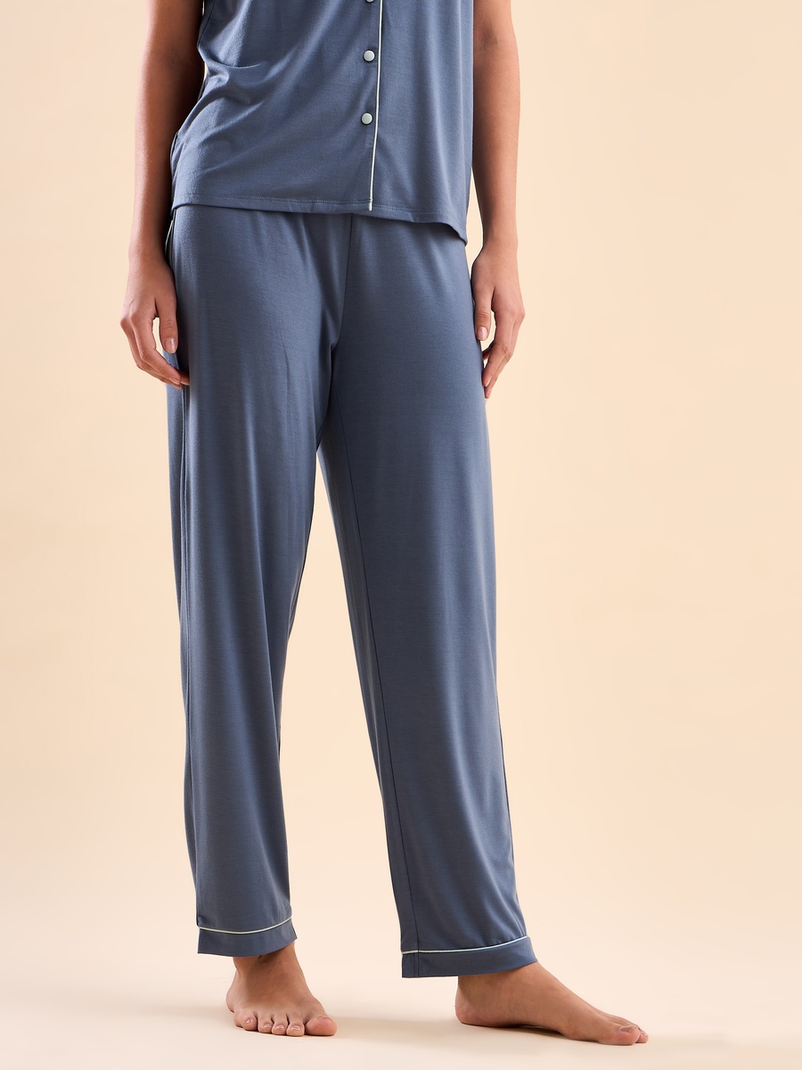 Piping Detail Pyjama Set
