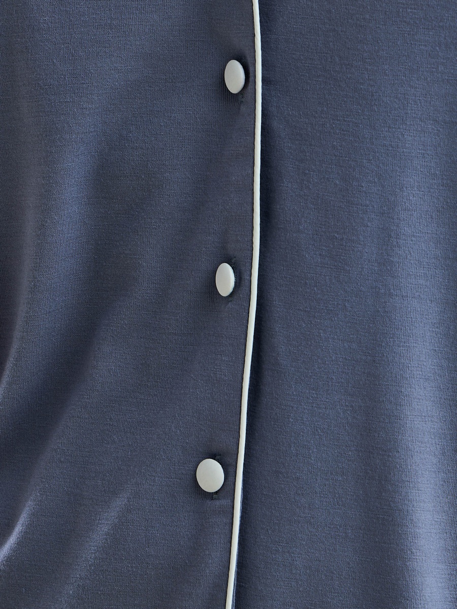 Piping Detail Pyjama Set