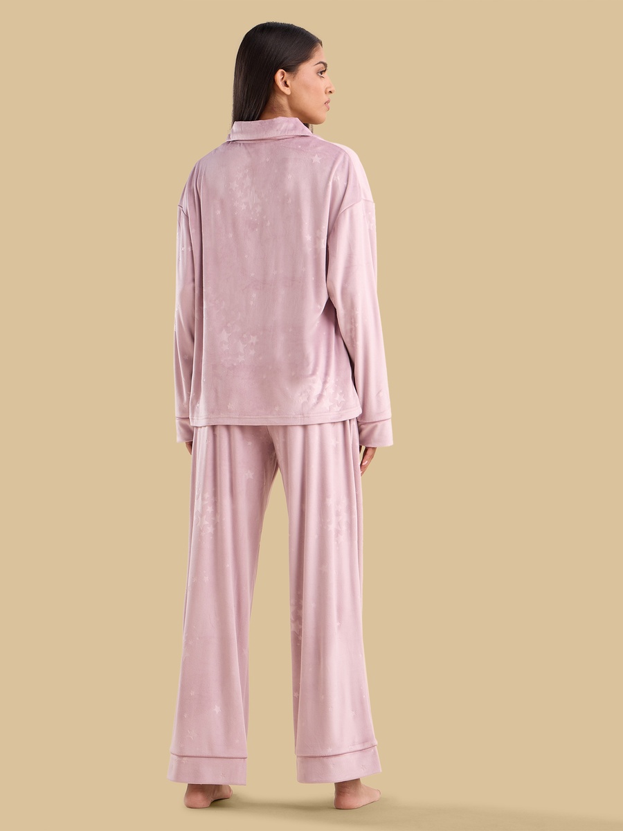 Star Jacquard Pyjama Set