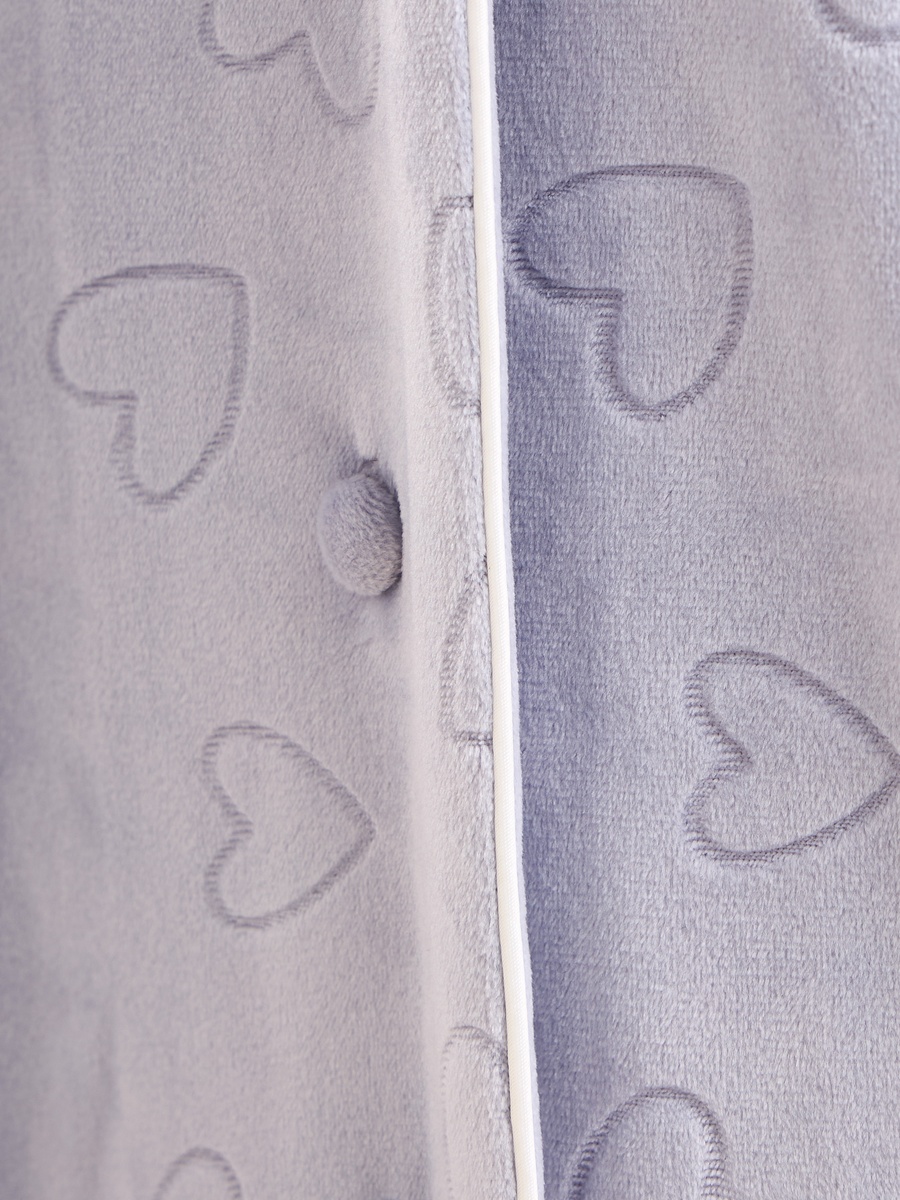 Heart Embossed Jacquard Pyjama Set
