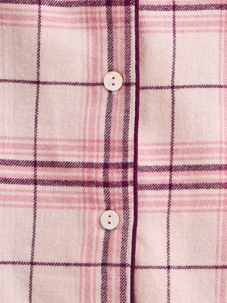 Checked Cotton Pyjama Set