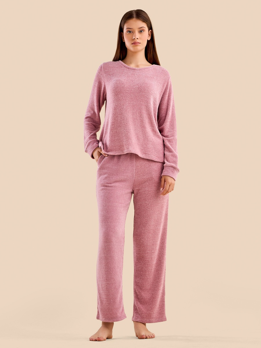 Textured Chenille Pyjama Set