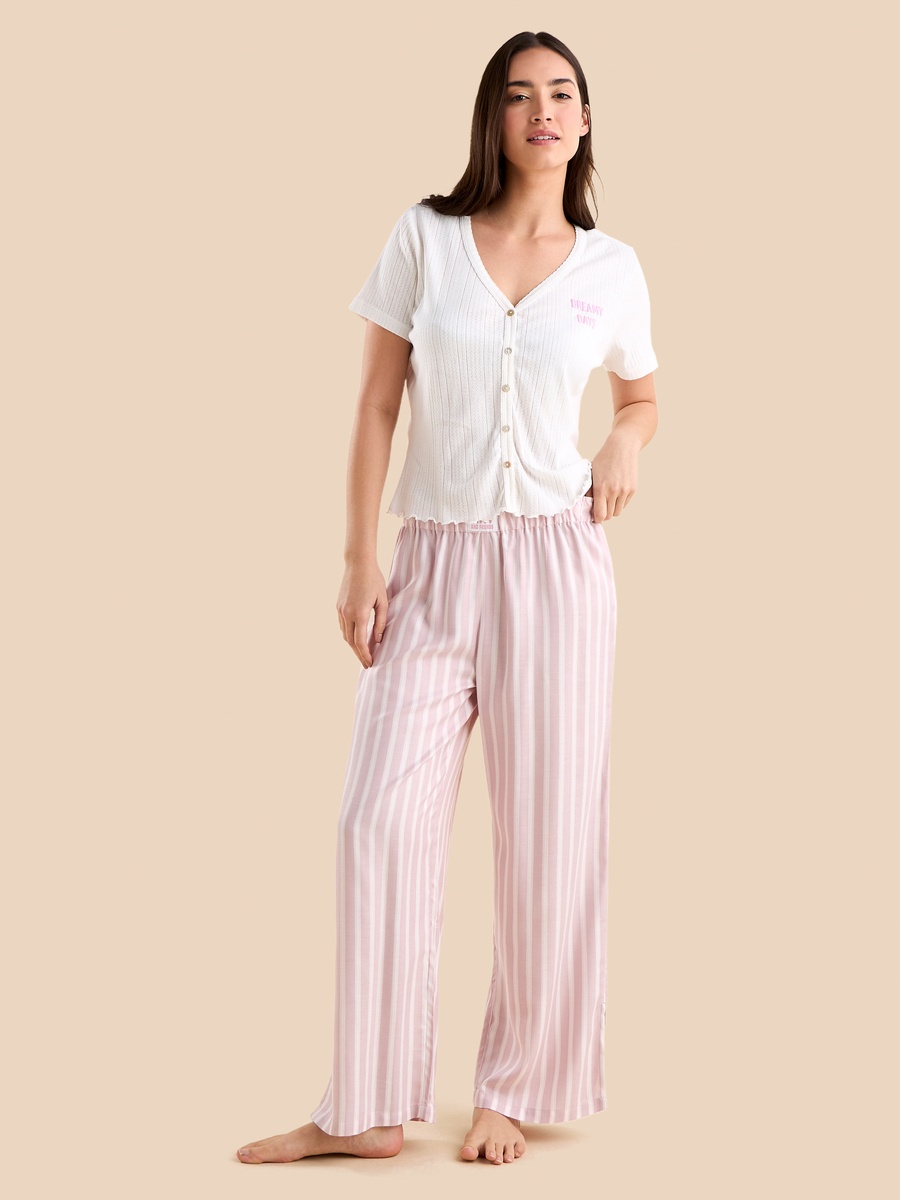 Striped Pyjama Set