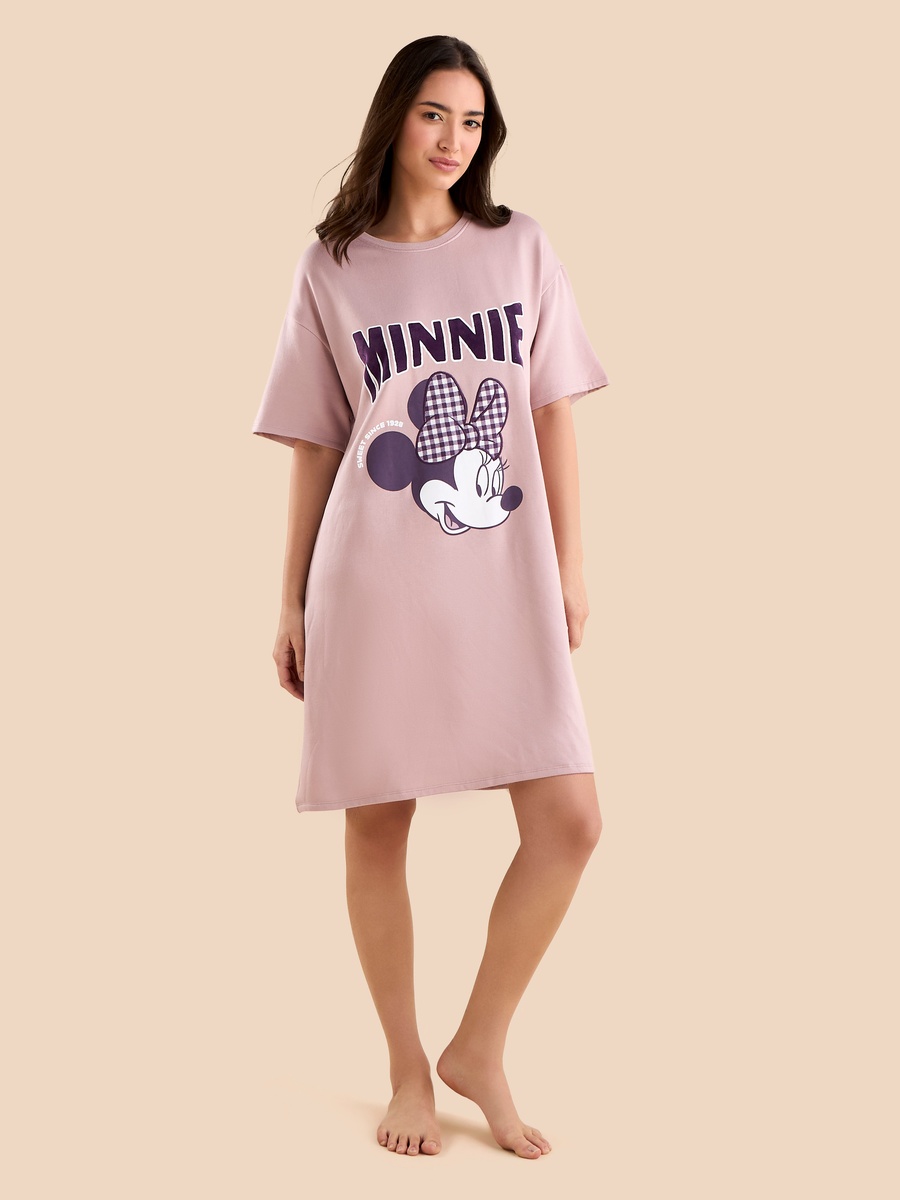 Minnie Mouse Print Sleepshirt