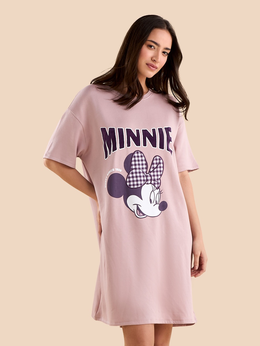 Minnie Mouse Print Sleepshirt
