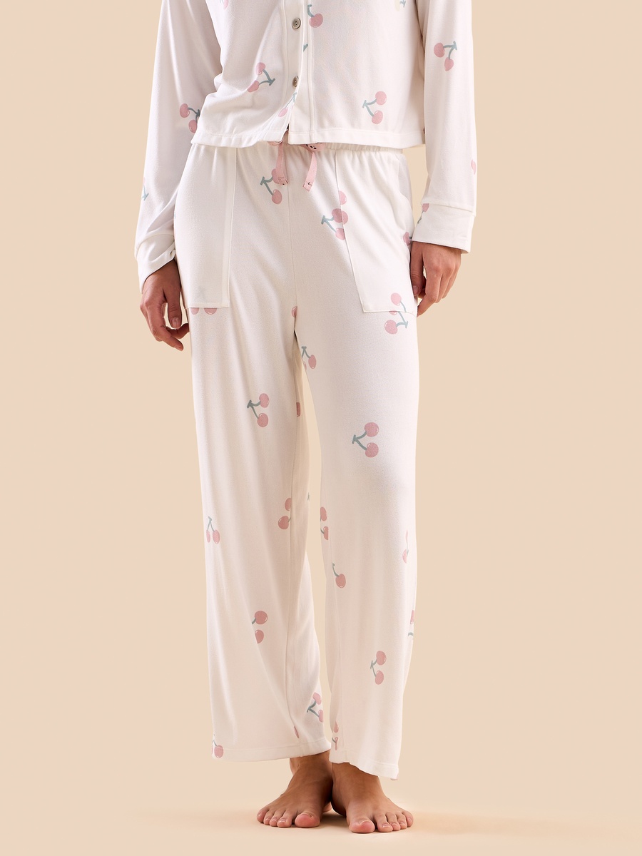 Cherry Print Pyjama Set