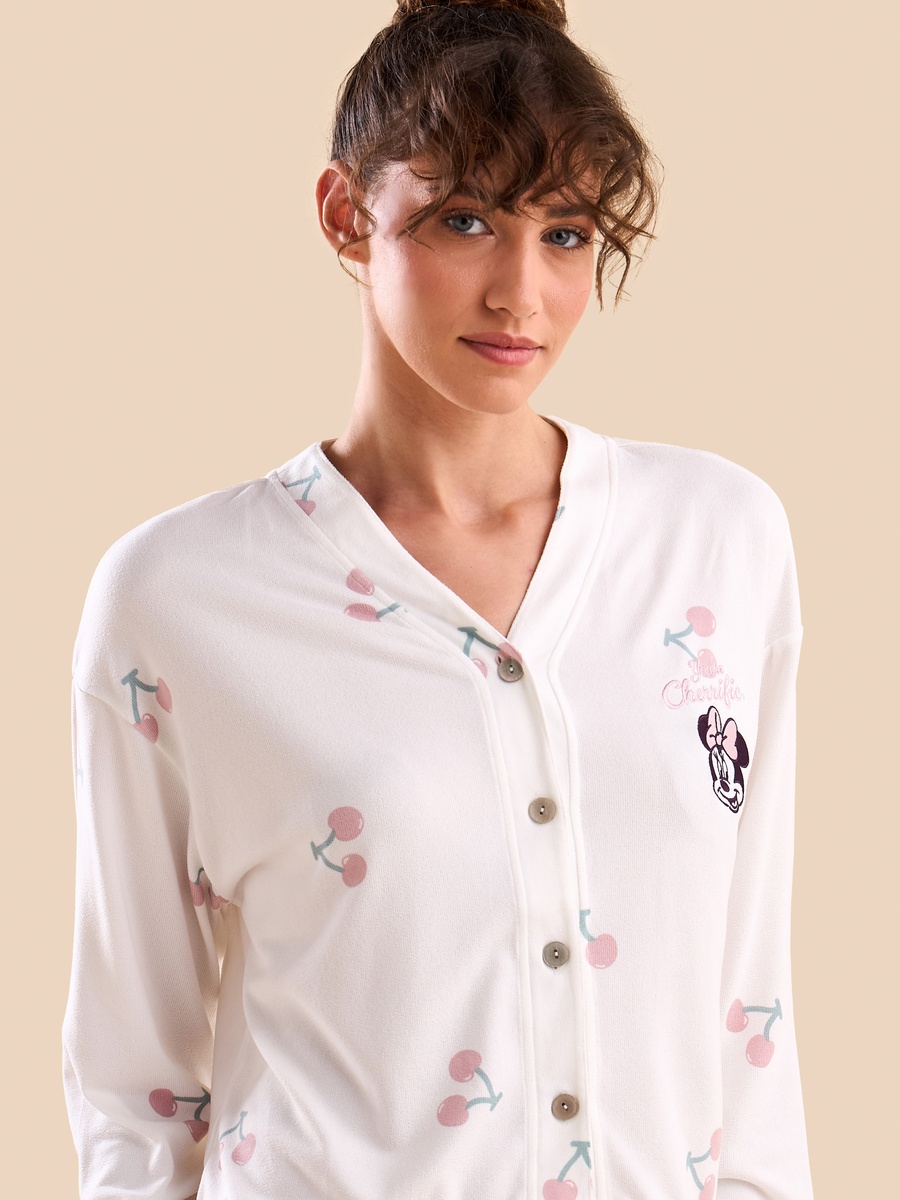 Cherry Print Pyjama Set