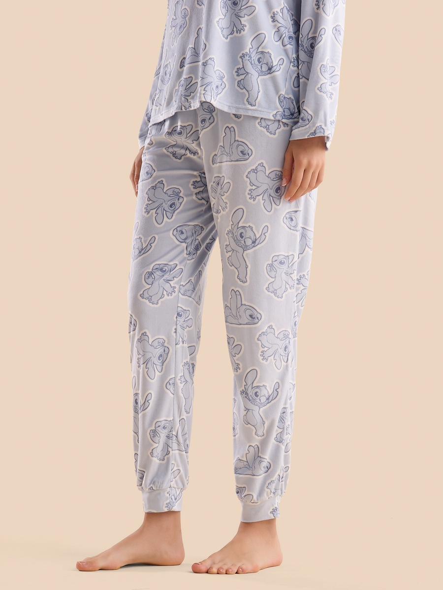 Stitch Print Pyjama Set