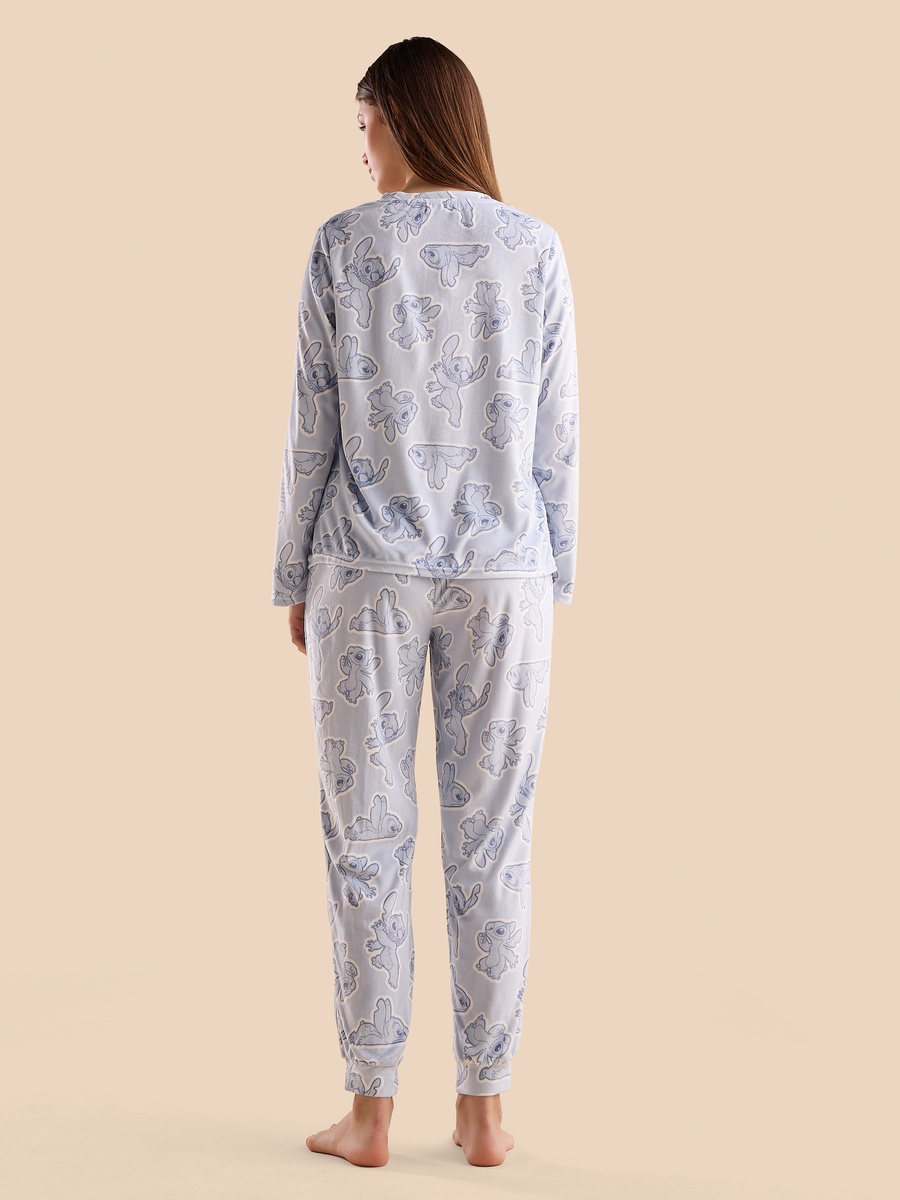 Stitch Print Pyjama Set