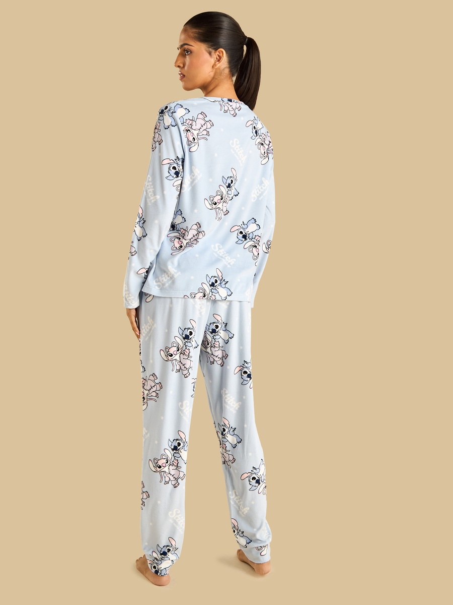 Stitch and Angel Print Pyjama Set