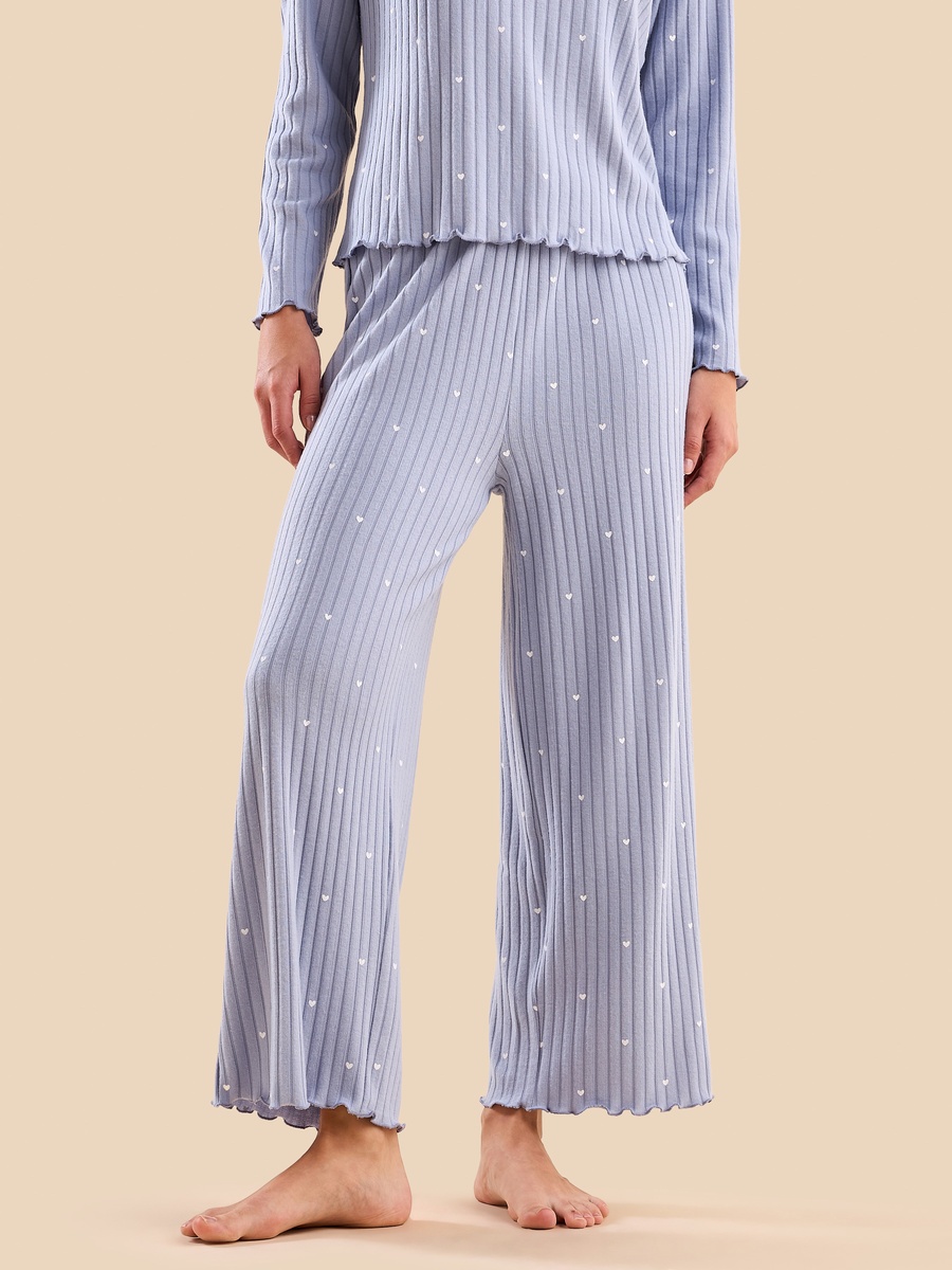 Heart Print Pyjama Set