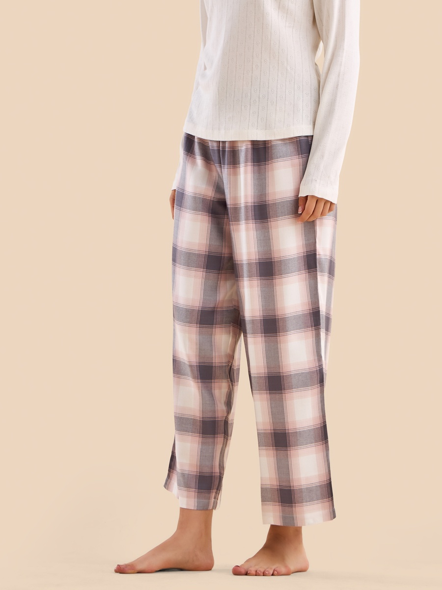 Checked Cotton Pyjama Set