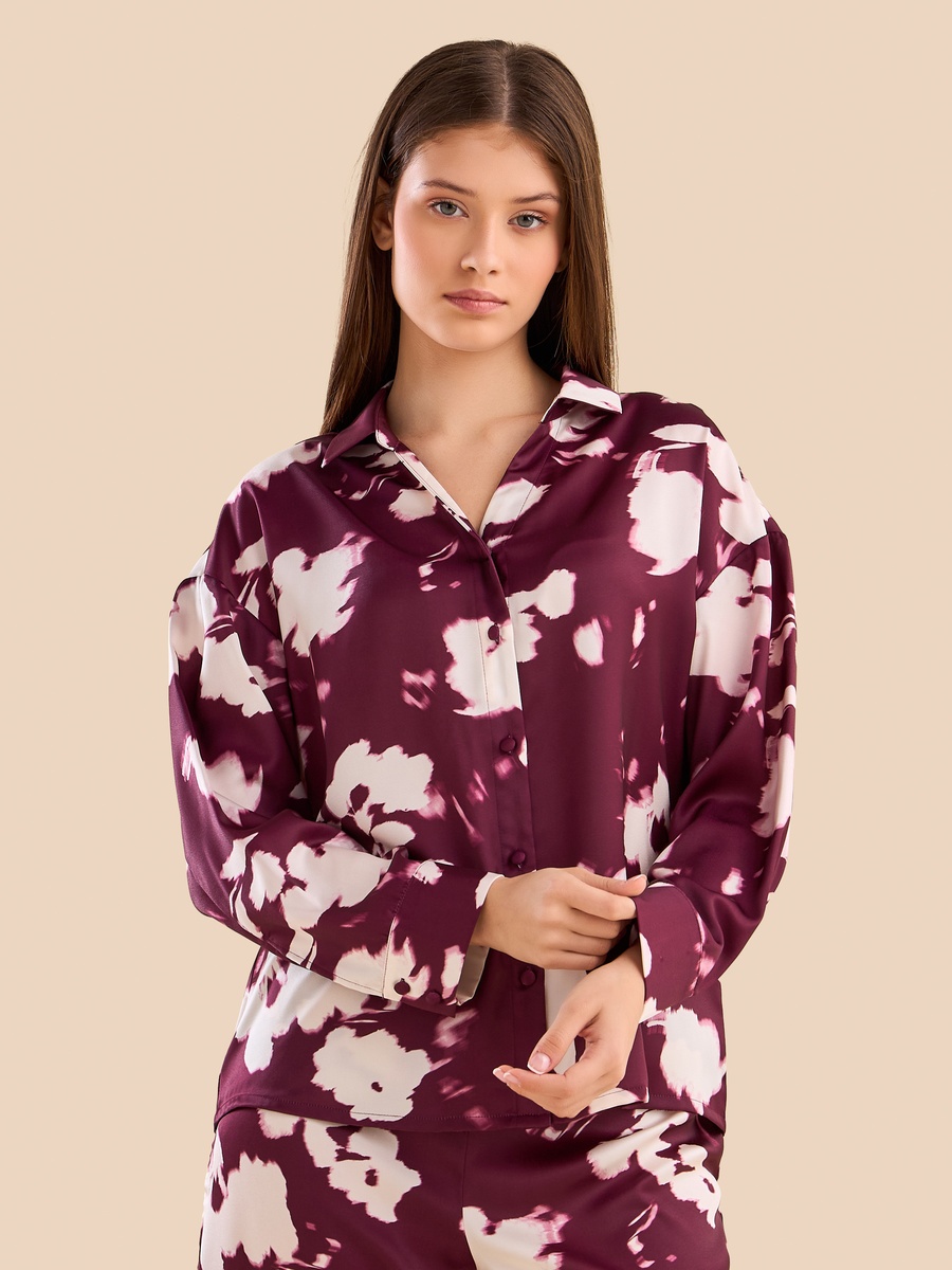 Floral Print Pyjama Set