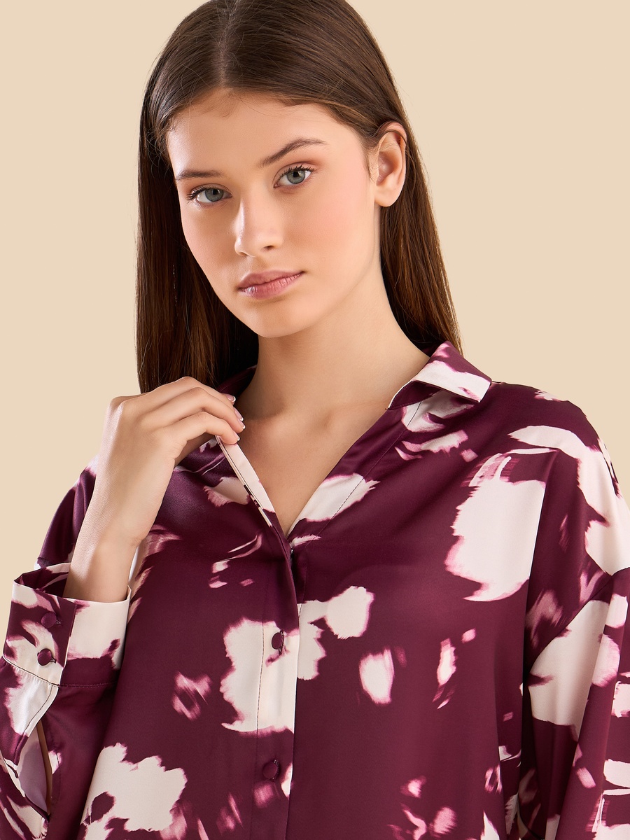Floral Print Pyjama Set