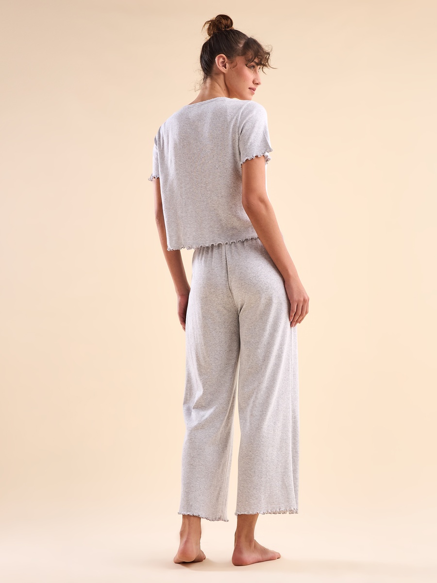 Pointelle Textured Pyjama Set