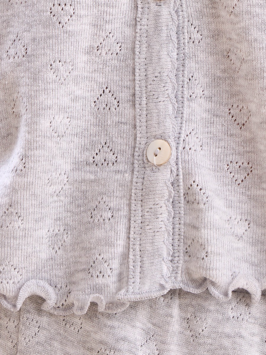 Pointelle Textured Pyjama Set