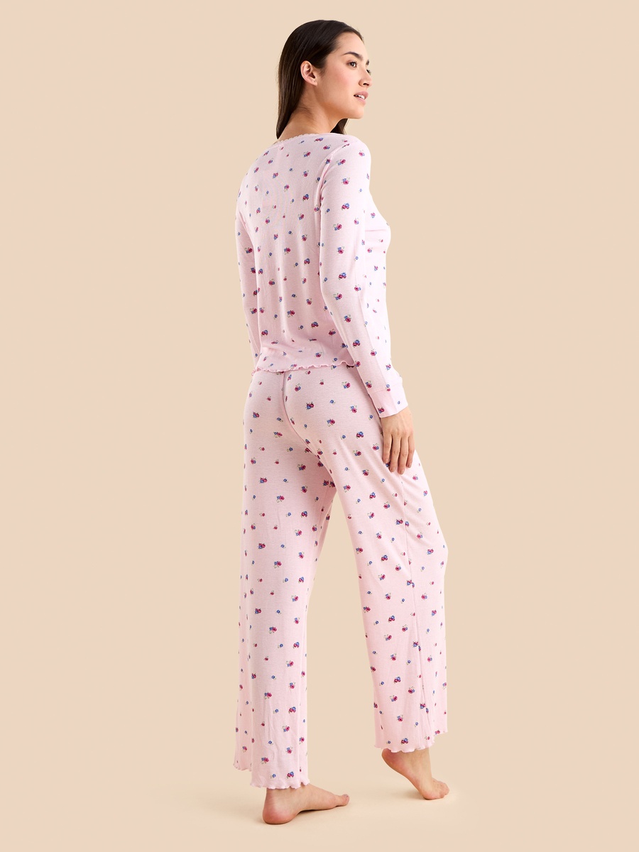 Floral Print Pyjama Set
