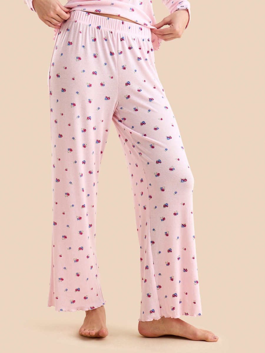 Floral Print Pyjama Set