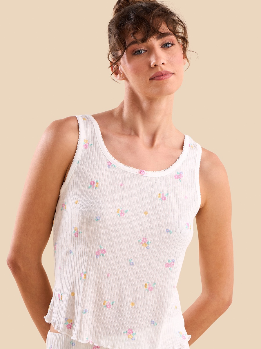 Floral Print Pyjama Set